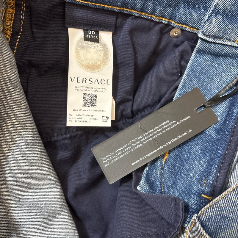 Versace 男版牛仔褲30-5