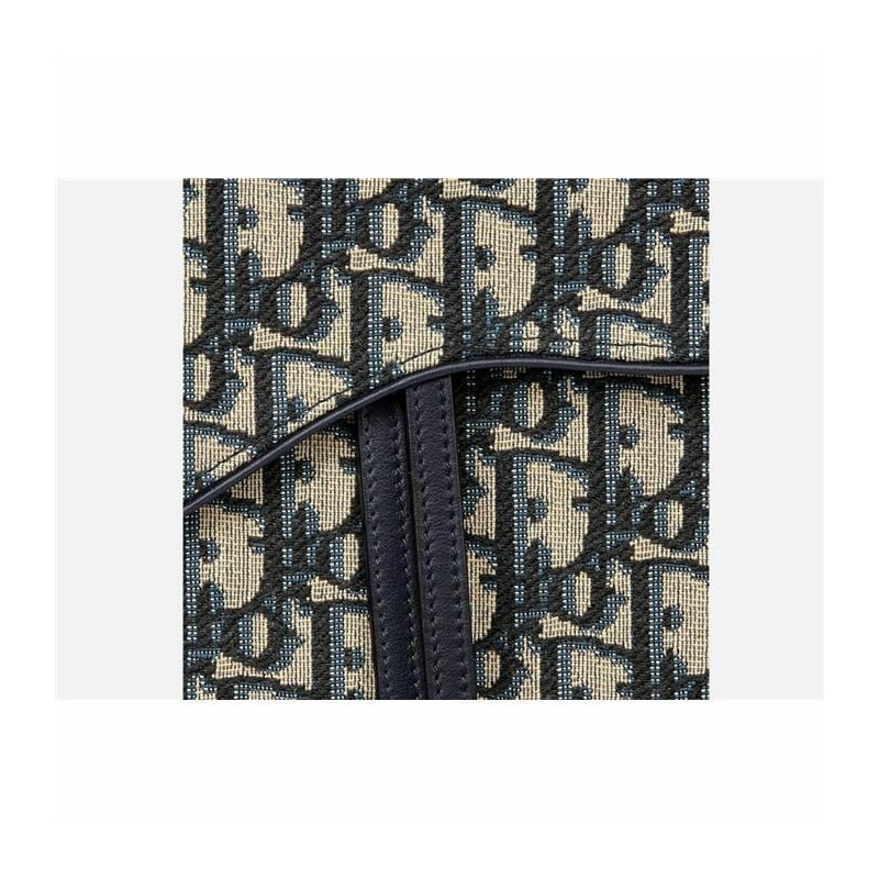DIOR 藍色馬鞍包 M928-10