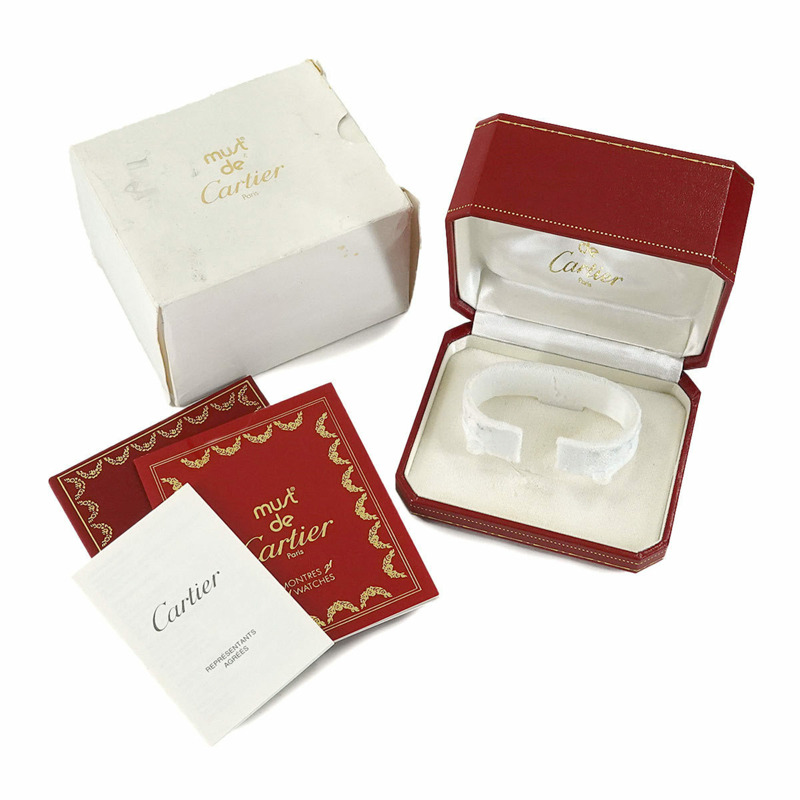 卡地亞 Must 21 Vantianne 雙色腕錶 W10075R6 女士銀色石英錶-1