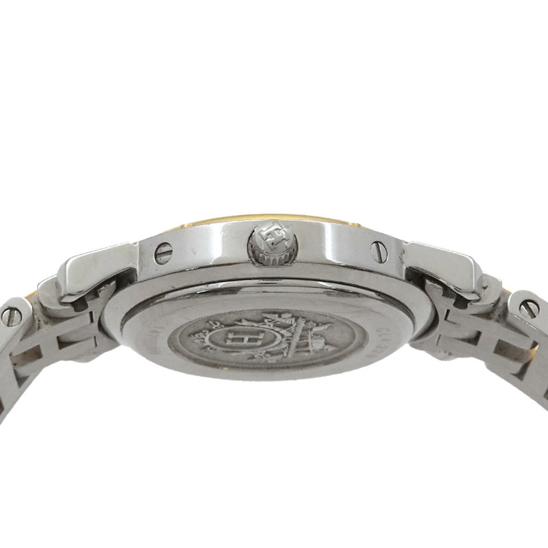 愛馬仕 Clipper CL4 220 女士象牙色石英腕錶，附日期顯示，雙色錶盤-4