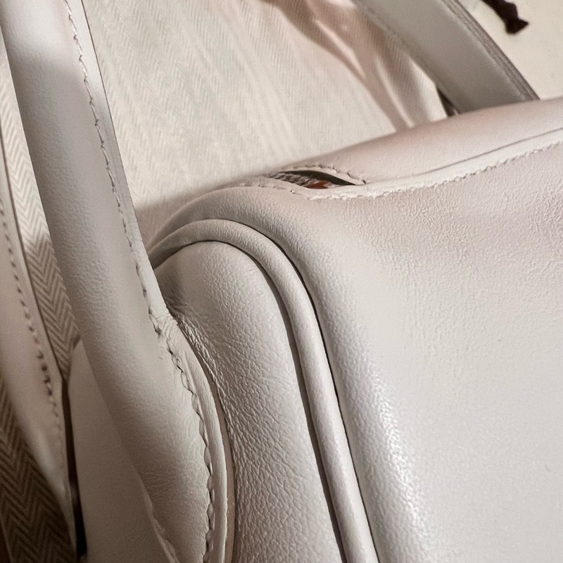 Hermes愛馬仕Mini Lindy I 一代 珍珠灰 Swift-1