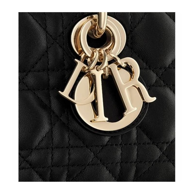 DIOR LADY D-JOY 小號包 黑色 M0613ONGE M900-13