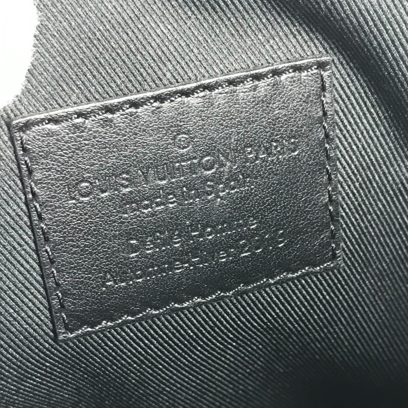 路易威登 M30332 Taiga Rainbow Danube 斜背包/單肩包，皮革材質，黑色，男女通用-10