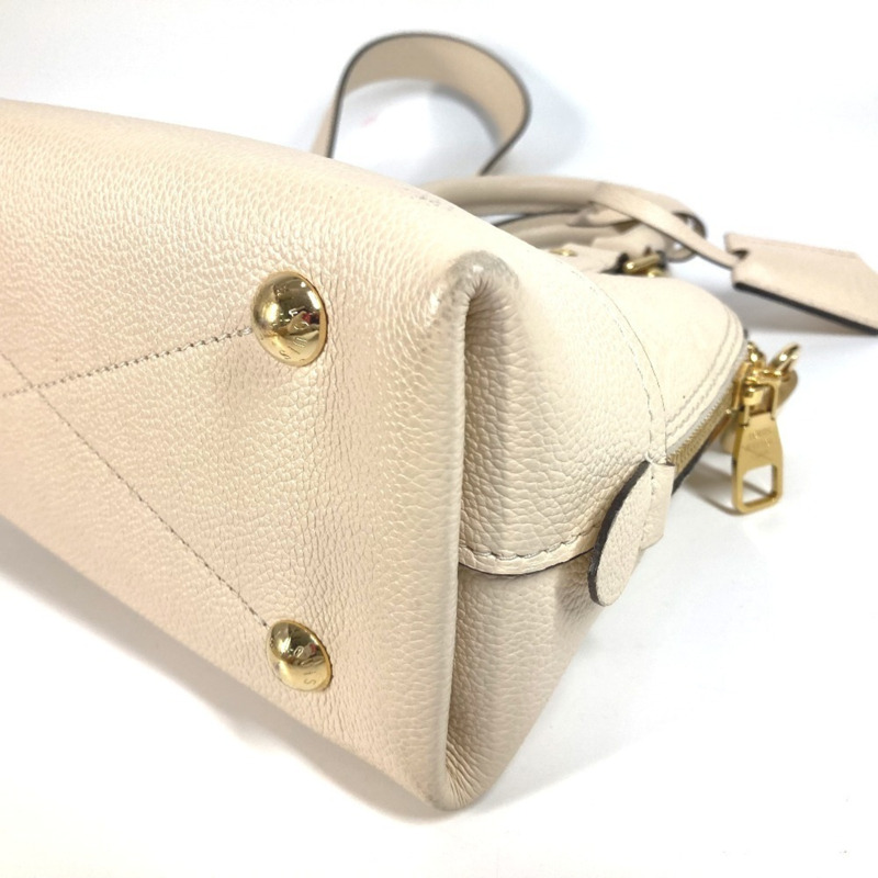 路易威登 M44858 Monogram Empreinte Neo Alma BB 手提包，兩用單肩包/手提包，皮革，女士，米色-4