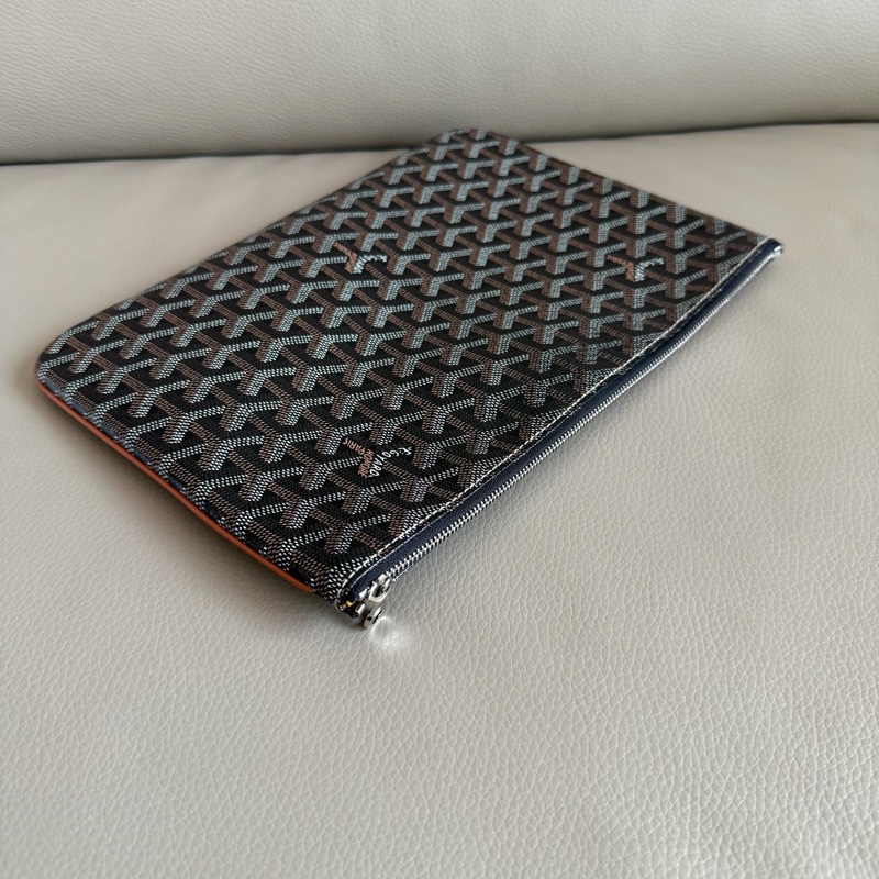 「M.Y精品」 goyard 戈雅 手拿包 電腦包 洗漱包 腋下包-8