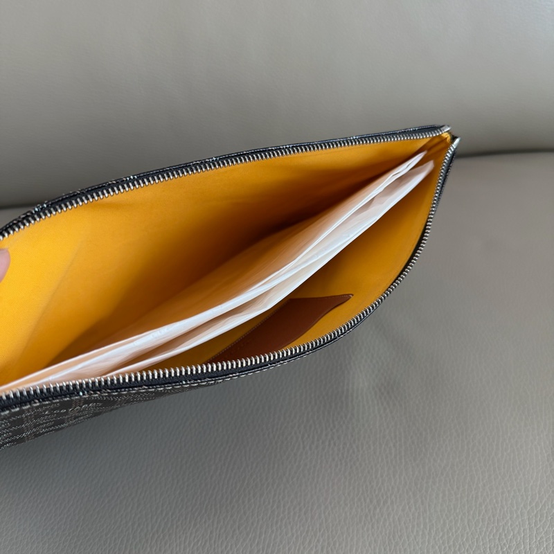 「M.Y精品」 goyard 戈雅 手拿包 電腦包 洗漱包 腋下包-16