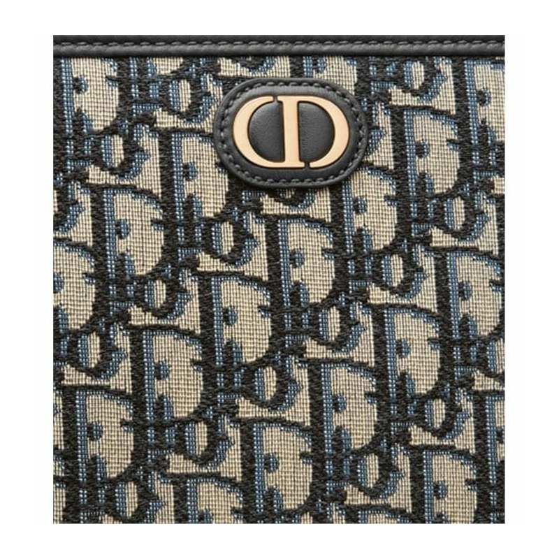 DIOR 30 MONTAIGNE 中號藍色收納包 S2107UT-4
