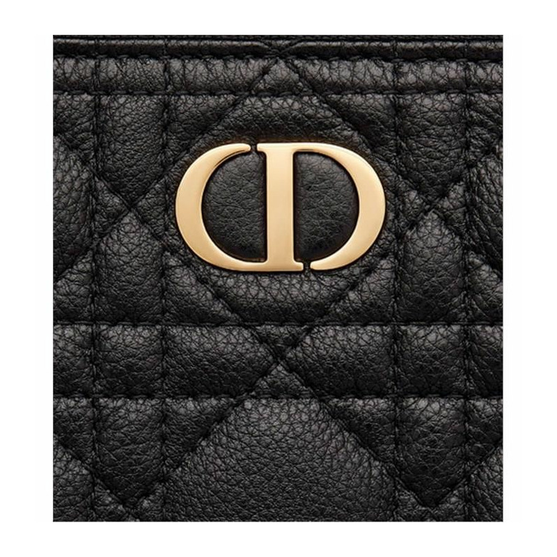 DIOR Caro 大號日常收納包 黑色 S5086UW-3