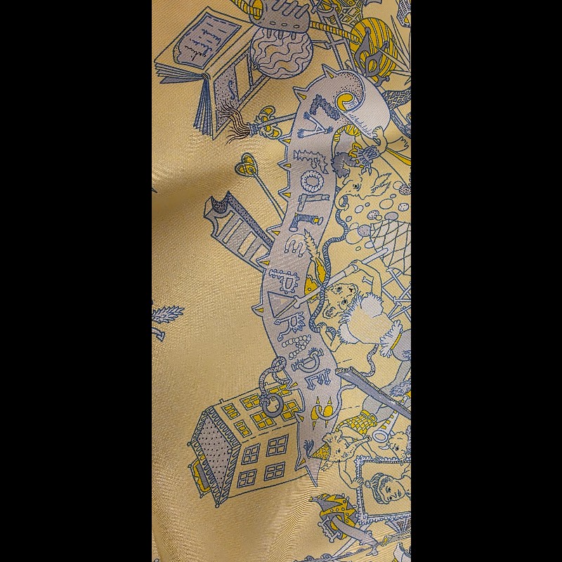 Hermes la folle parade 絲巾-3