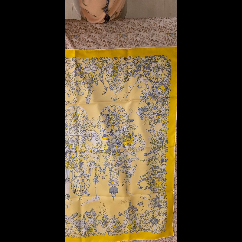 Hermes la folle parade 絲巾-13