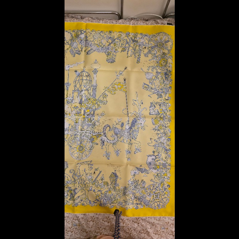 Hermes la folle parade 絲巾-14