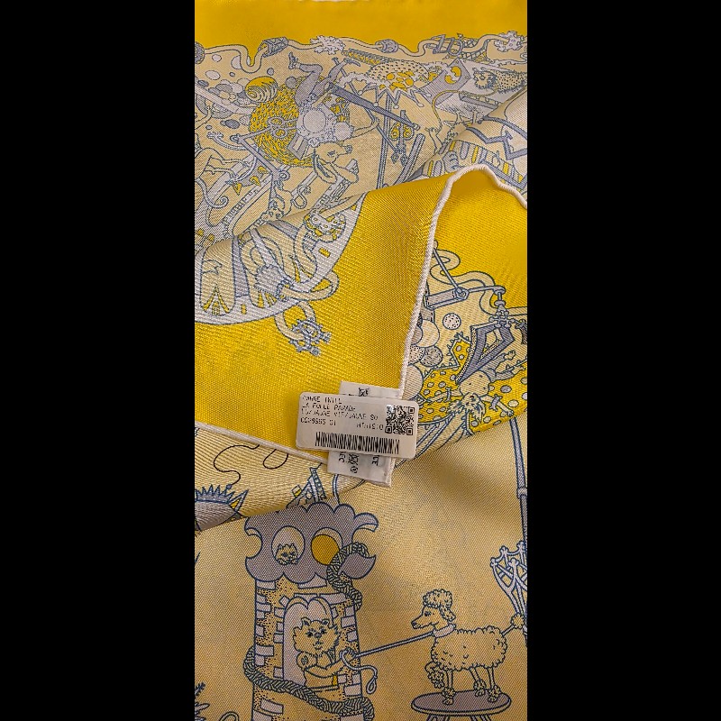 Hermes la folle parade 絲巾-32
