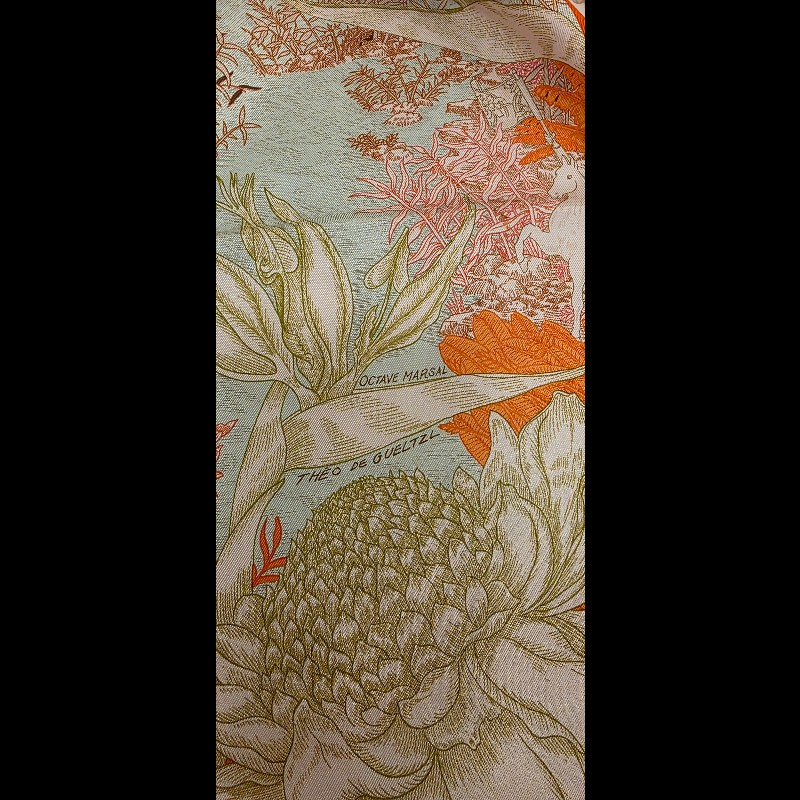 hermes tropical garden熱帶花園絲巾-10