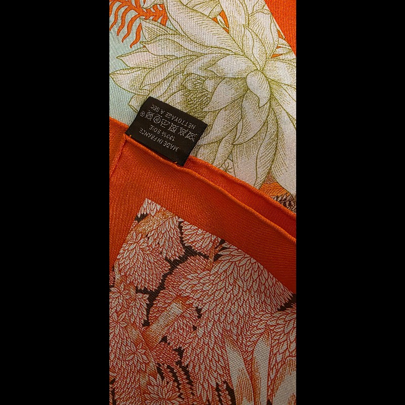 hermes tropical garden熱帶花園絲巾-17
