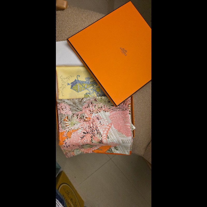 hermes tropical garden熱帶花園絲巾-26