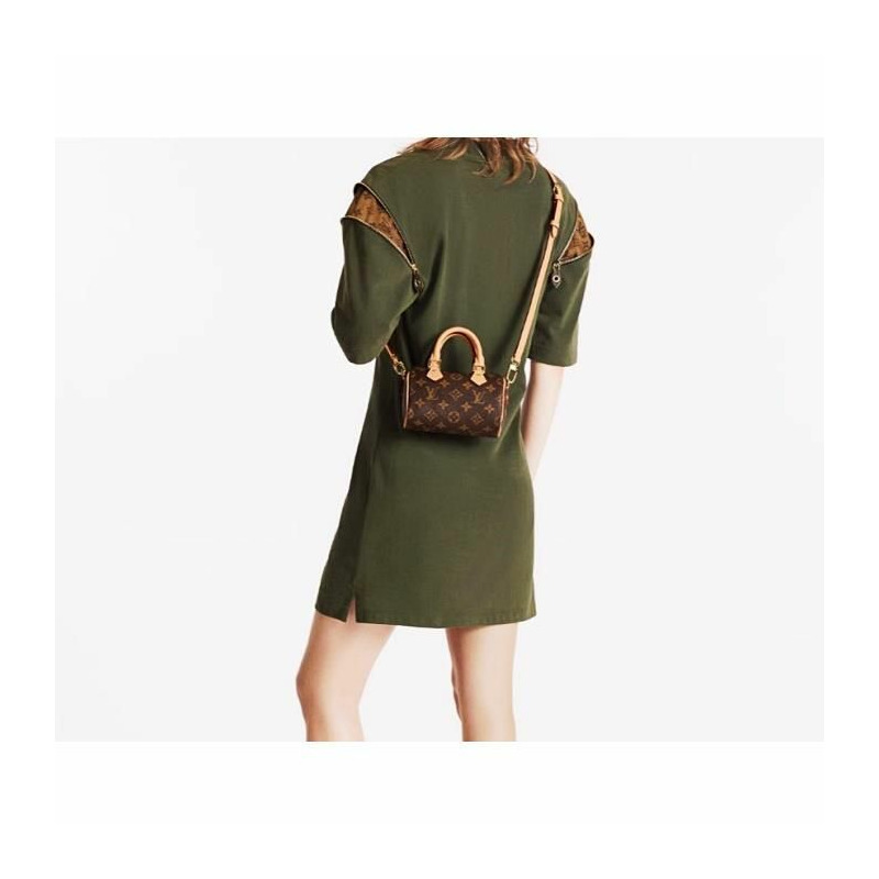 LOUIS VUITTON Nano Speedy Monogram M81085-13