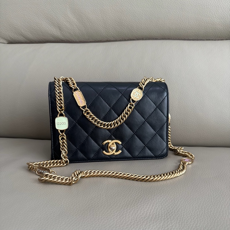 「M.Y精品」小香 23C 手工坊系列 琺瑯包 cf20大mini-0