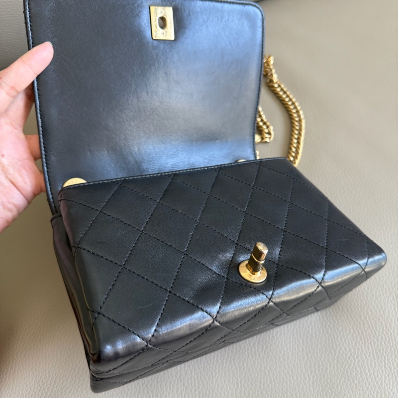 「M.Y精品」小香 23C 手工坊系列 琺瑯包 cf20大mini-19