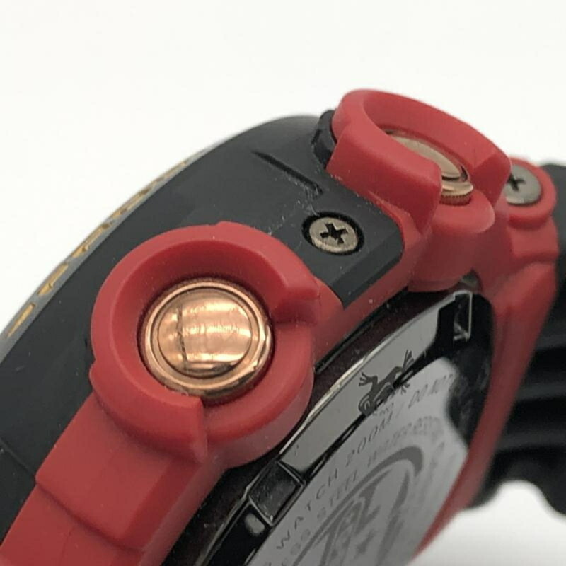 卡西歐 G-SHOCK FROGMAN 35週年紀念版 MAGMA OCEAN 腕錶 GWF-1035F 黑紅配色-5