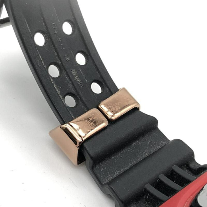 卡西歐 G-SHOCK FROGMAN 35週年紀念版 MAGMA OCEAN 腕錶 GWF-1035F 黑紅配色-6