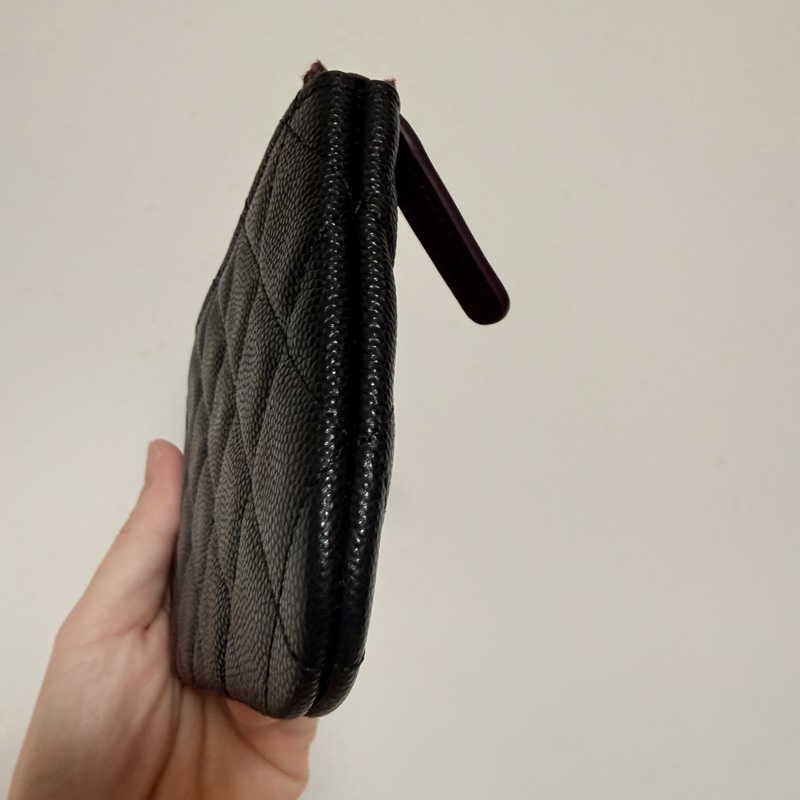 Chanel 經典款 黑銀一字拉 廢包好物 👍-2