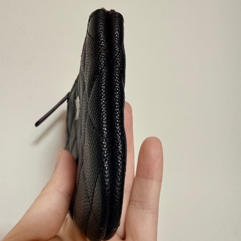 Chanel 經典款 黑銀一字拉 廢包好物 👍-3