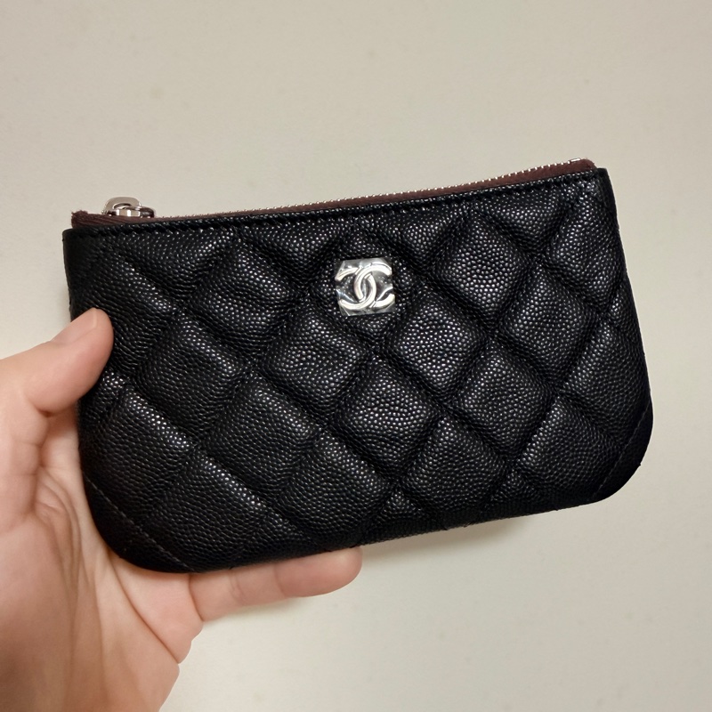 Chanel 經典款 黑銀一字拉 廢包好物 👍-6