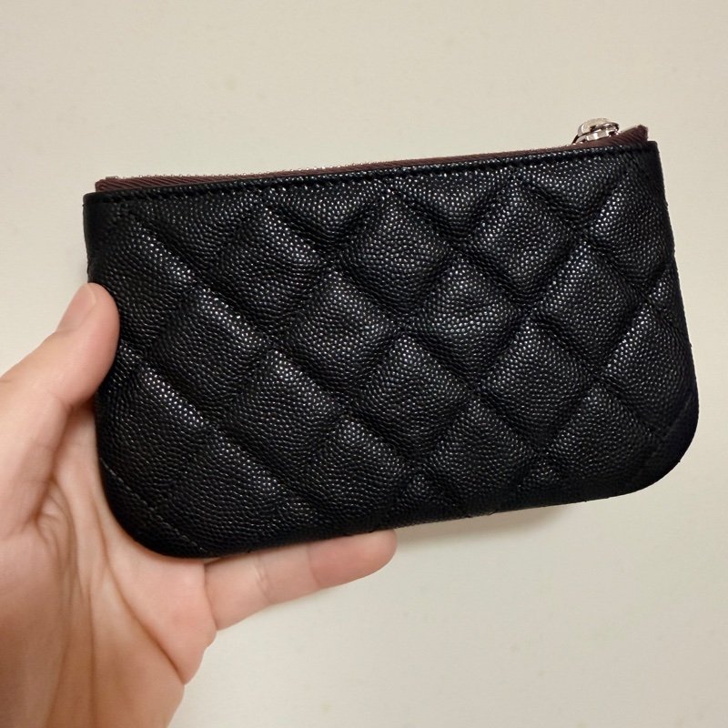 Chanel 經典款 黑銀一字拉 廢包好物 👍-7