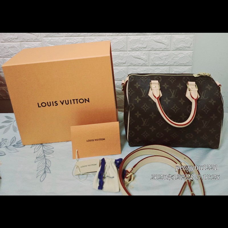 Louis Vuitton sbeedy25晶片款-0