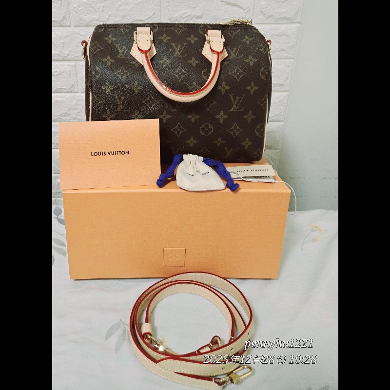 Louis Vuitton sbeedy25晶片款-4