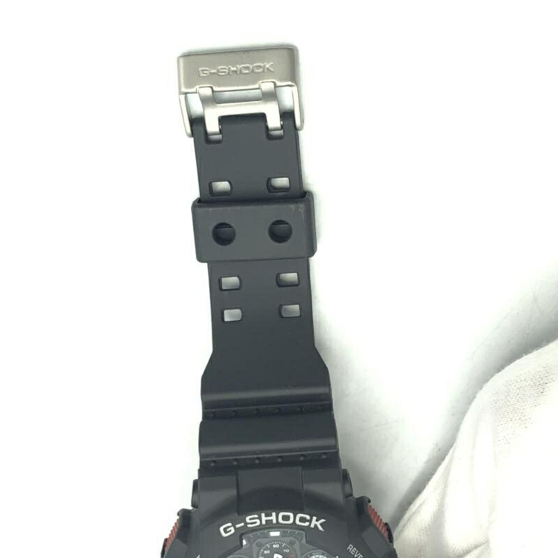 卡西歐 G-SHOCK 手錶 GA-100-1A4JF 石英黑色 G-Shock-5
