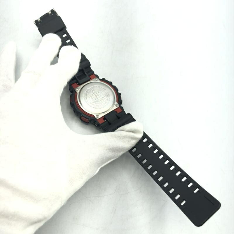 卡西歐 G-SHOCK 手錶 GA-100-1A4JF 石英黑色 G-Shock-7