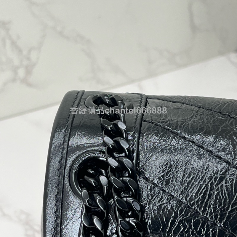 💗香緹國際精品💗 736 YSL soblack Niki 中號 全新-2