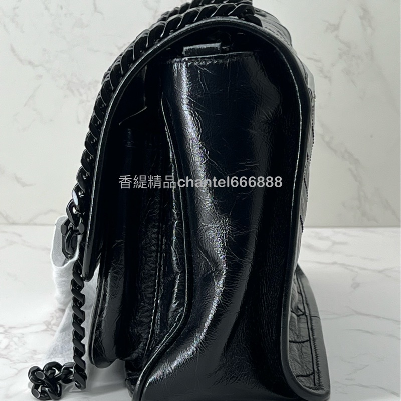 💗香緹國際精品💗 736 YSL soblack Niki 中號 全新-3