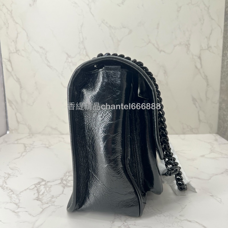 💗香緹國際精品💗 736 YSL soblack Niki 中號 全新-5