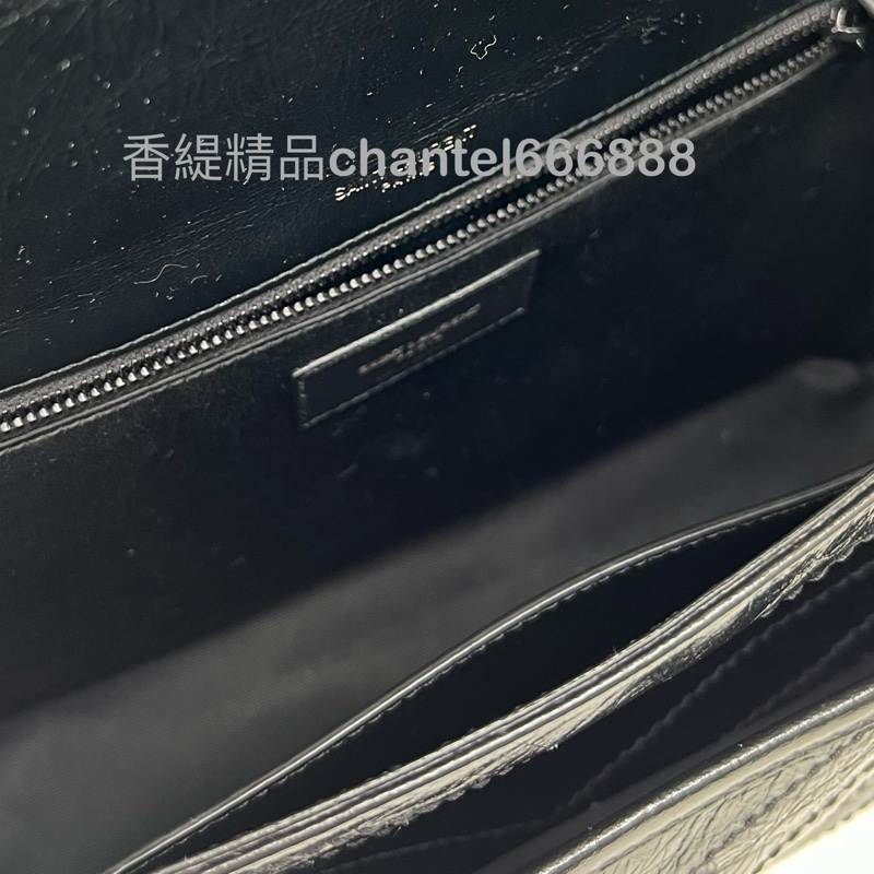 💗香緹國際精品💗 736 YSL soblack Niki 中號 全新-9