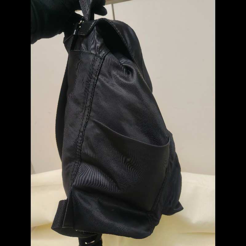 🔥年終狂降🔥【限時降價只到12/31（原6,800）】【8成新】㊣✨ Marc Jacobs✨馬克·雅各布斯 MJ 黑色 帆布 束口 後背包包/二手精品/二手包/保證正品-4