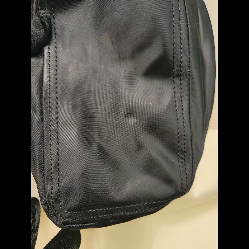 🔥年終狂降🔥【限時降價只到12/31（原6,800）】【8成新】㊣✨ Marc Jacobs✨馬克·雅各布斯 MJ 黑色 帆布 束口 後背包包/二手精品/二手包/保證正品-7