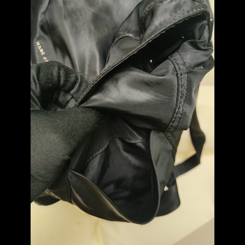 🔥年終狂降🔥【限時降價只到12/31（原6,800）】【8成新】㊣✨ Marc Jacobs✨馬克·雅各布斯 MJ 黑色 帆布 束口 後背包包/二手精品/二手包/保證正品-20