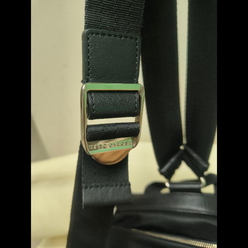 🔥年終狂降🔥【限時降價只到12/31（原6,800）】【8成新】㊣✨ Marc Jacobs✨馬克·雅各布斯 MJ 黑色 帆布 束口 後背包包/二手精品/二手包/保證正品-30