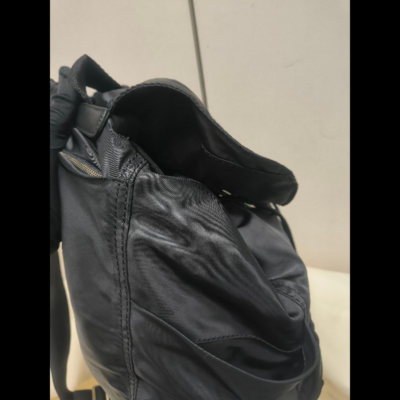 🔥年終狂降🔥【限時降價只到12/31（原6,800）】【8成新】㊣✨ Marc Jacobs✨馬克·雅各布斯 MJ 黑色 帆布 束口 後背包包/二手精品/二手包/保證正品-32
