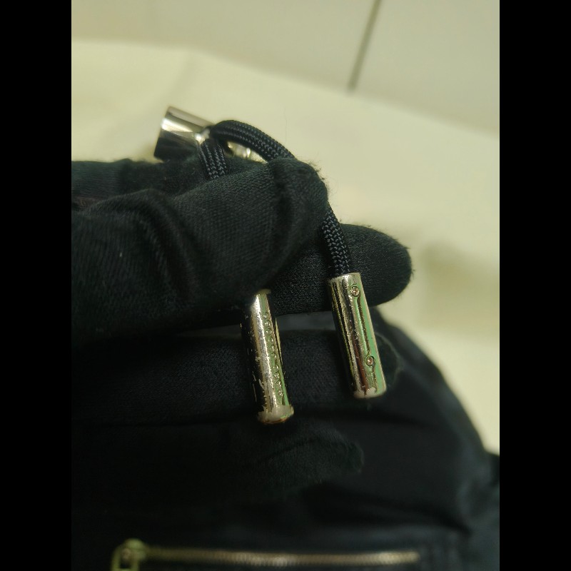 🔥年終狂降🔥【限時降價只到12/31（原6,800）】【8成新】㊣✨ Marc Jacobs✨馬克·雅各布斯 MJ 黑色 帆布 束口 後背包包/二手精品/二手包/保證正品-36