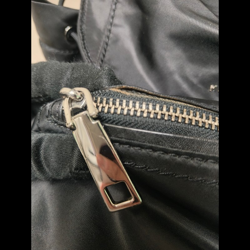 🔥年終狂降🔥【限時降價只到12/31（原6,800）】【8成新】㊣✨ Marc Jacobs✨馬克·雅各布斯 MJ 黑色 帆布 束口 後背包包/二手精品/二手包/保證正品-49