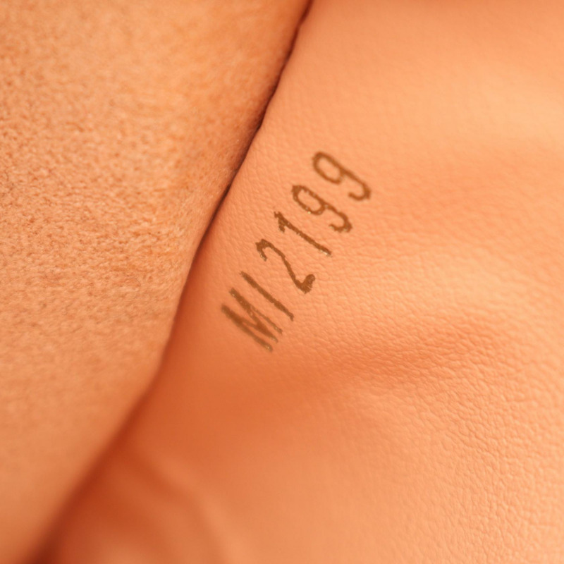 路易威登 Pochette 雙拉鍊肩包 N60254 Damie 粉紅色 Ebene 二手 LV-4