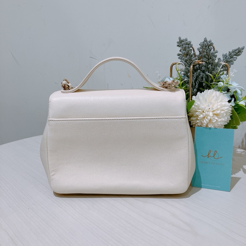 MS0430 CHANEL 香奈兒小號經典菱格翻蓋式信差鏈帶包包BUSINESS AFFINITY FLAP SMALL CAVIAR-1