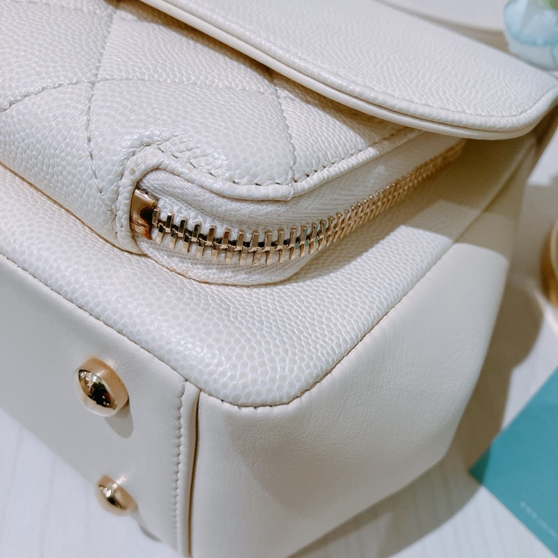 MS0430 CHANEL 香奈兒小號經典菱格翻蓋式信差鏈帶包包BUSINESS AFFINITY FLAP SMALL CAVIAR-6