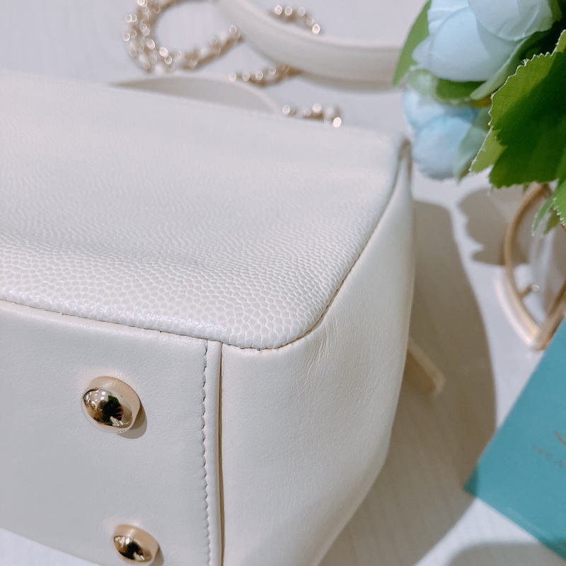 MS0430 CHANEL 香奈兒小號經典菱格翻蓋式信差鏈帶包包BUSINESS AFFINITY FLAP SMALL CAVIAR-7