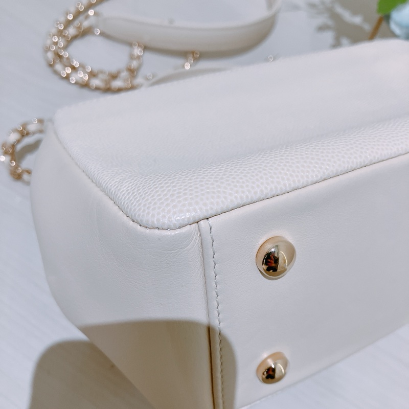 MS0430 CHANEL 香奈兒小號經典菱格翻蓋式信差鏈帶包包BUSINESS AFFINITY FLAP SMALL CAVIAR-25