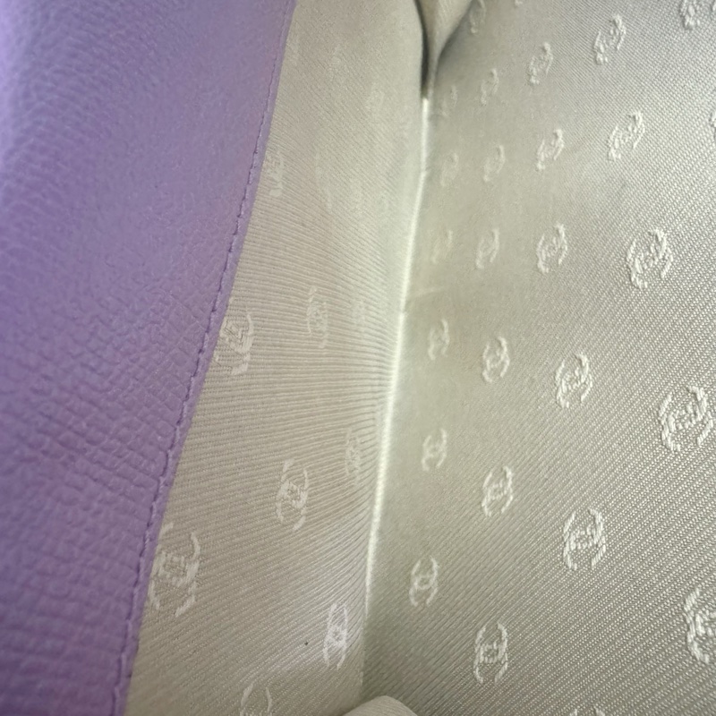 Chanel 香奈兒夢幻紫長夾-7