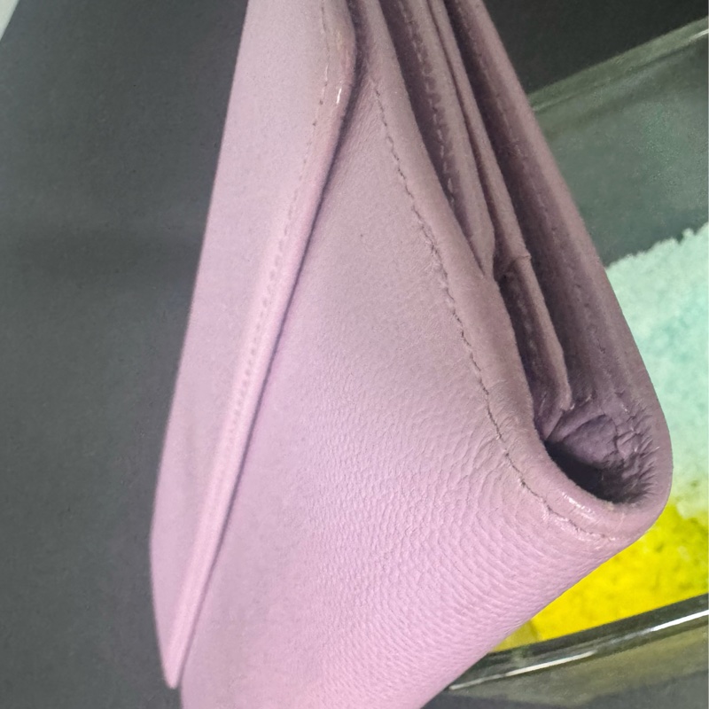 Chanel 香奈兒夢幻紫長夾-13